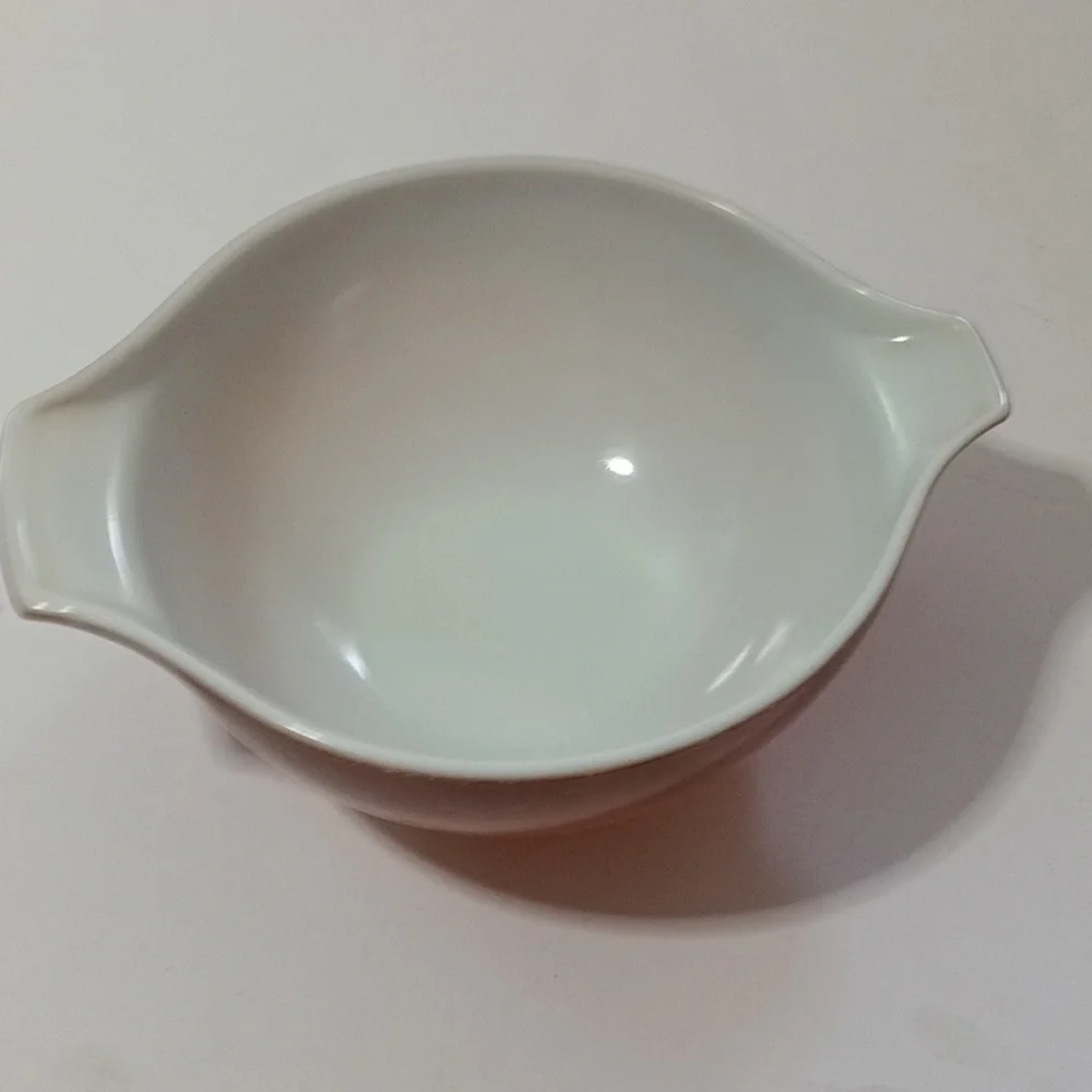 Cinderella Pyrex Bowl Nesting Mixing Bowls Old Orchard Brown 1.5 quart #44